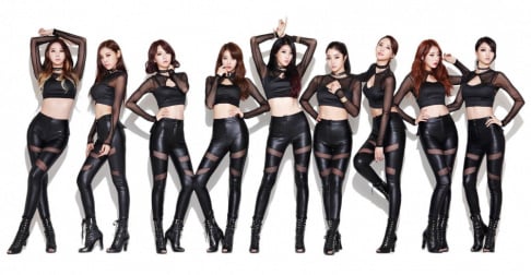 Nine Muses, Sera, Hyuna, Euaerin, Lee Sem, Eunji, Hyemi, Gyeongree (Kyung Li), SungA, Sojin, Keumjo, Minha, Nine Muses A