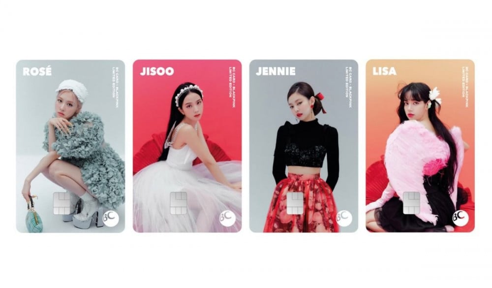 BC Card выпустили кредитные карты с BLACKPINK