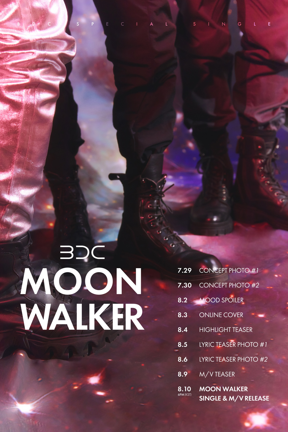 [Релиз] BDC сингл "Moon Walker": видео-тизер