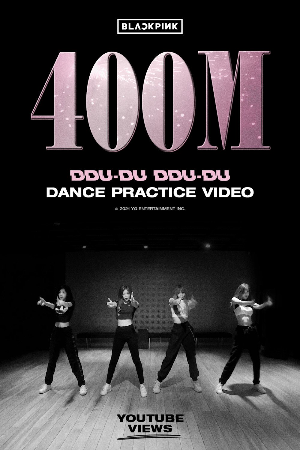 Перформанс-видео BLACKPINK для "How You Like That" набрало 800 млн просмотров