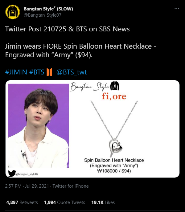 BTS Jimin Sells Out a 'CELINE' T-shirt Across the Globe after the Release  of '2022 BTS Season's…