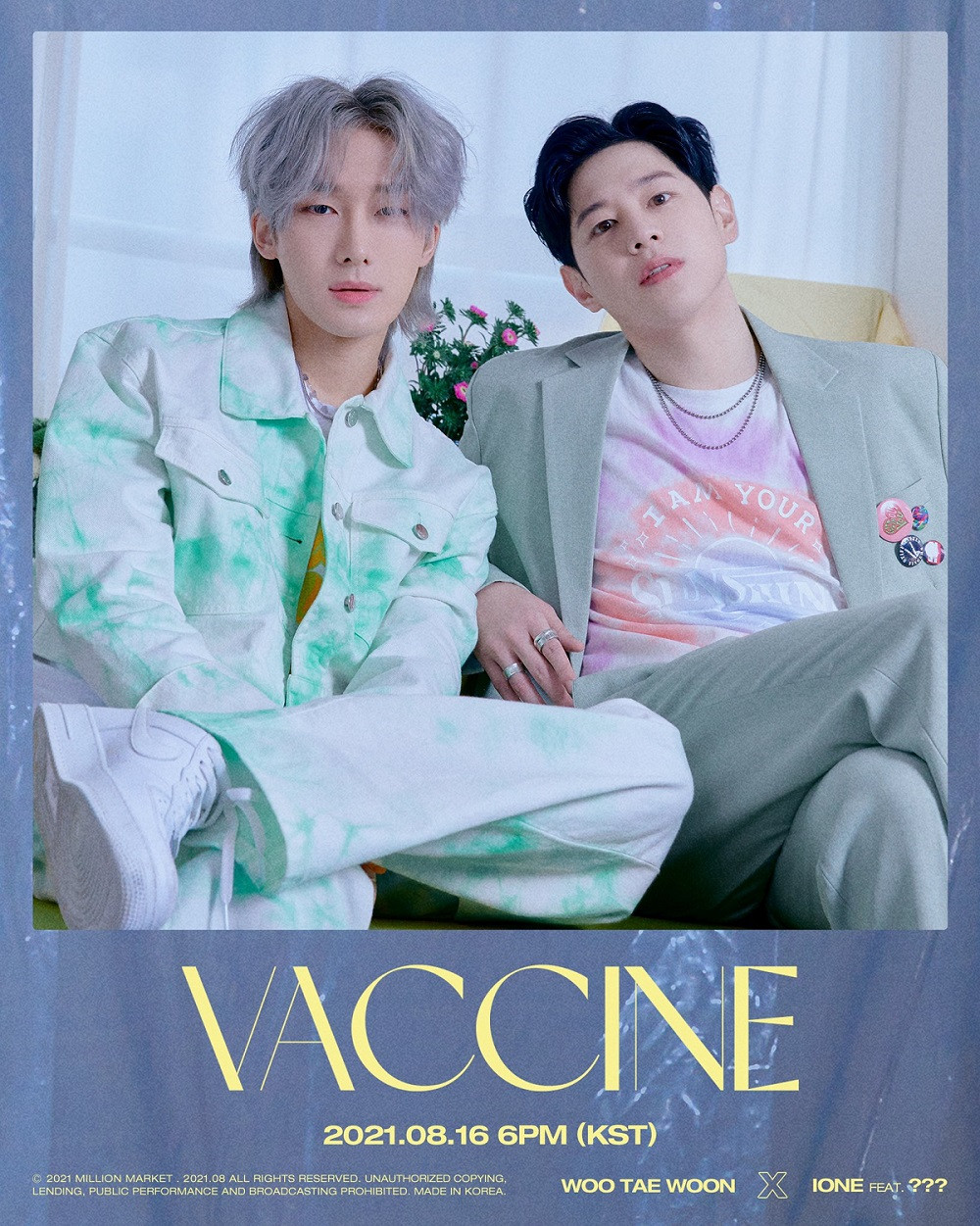 [Релиз] IONE X Taewoon сингл "VACCINE": тизер