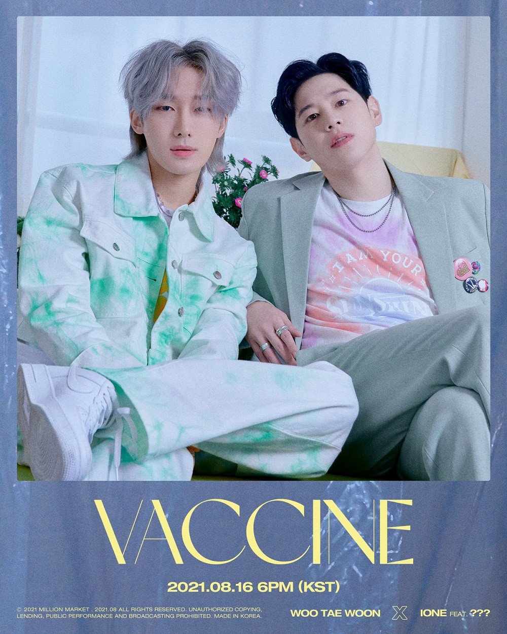 [Релиз] IONE X Taewoon сингл "VACCINE": тизер