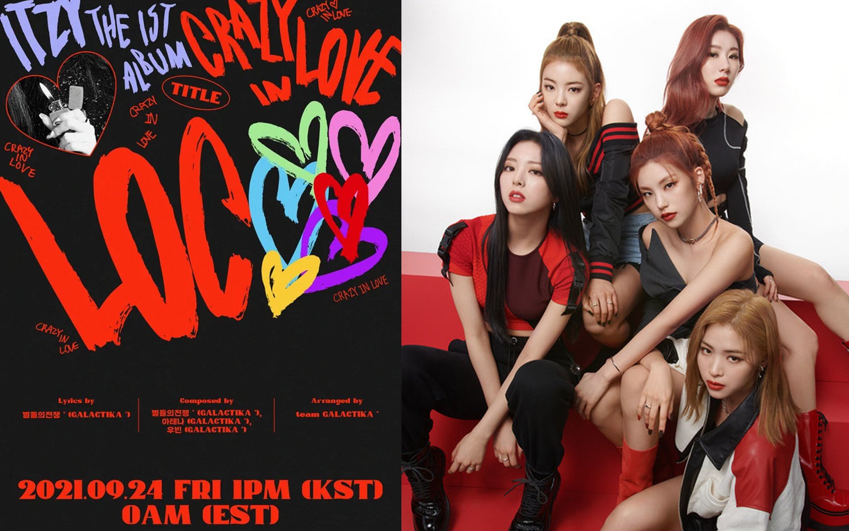 Itzy - Crazy In Love, Releases