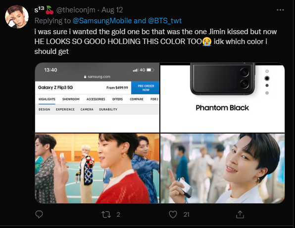 Samsung x BTS: The Influence of Brand Ambassador on Sales 