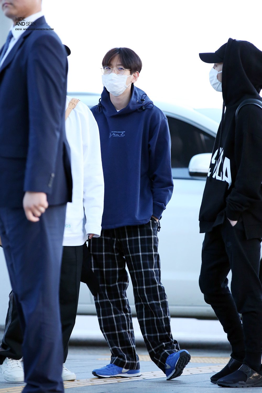 BAEKHYUN #EXO | Exo airport fashion, Baekhyun, Baekhyun chanyeol