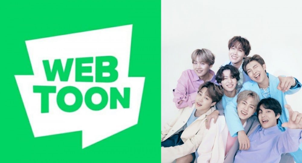 Naver Webtoon и HYBE продолжают совместную работу над созданием вебтуна о BTS и других артистах