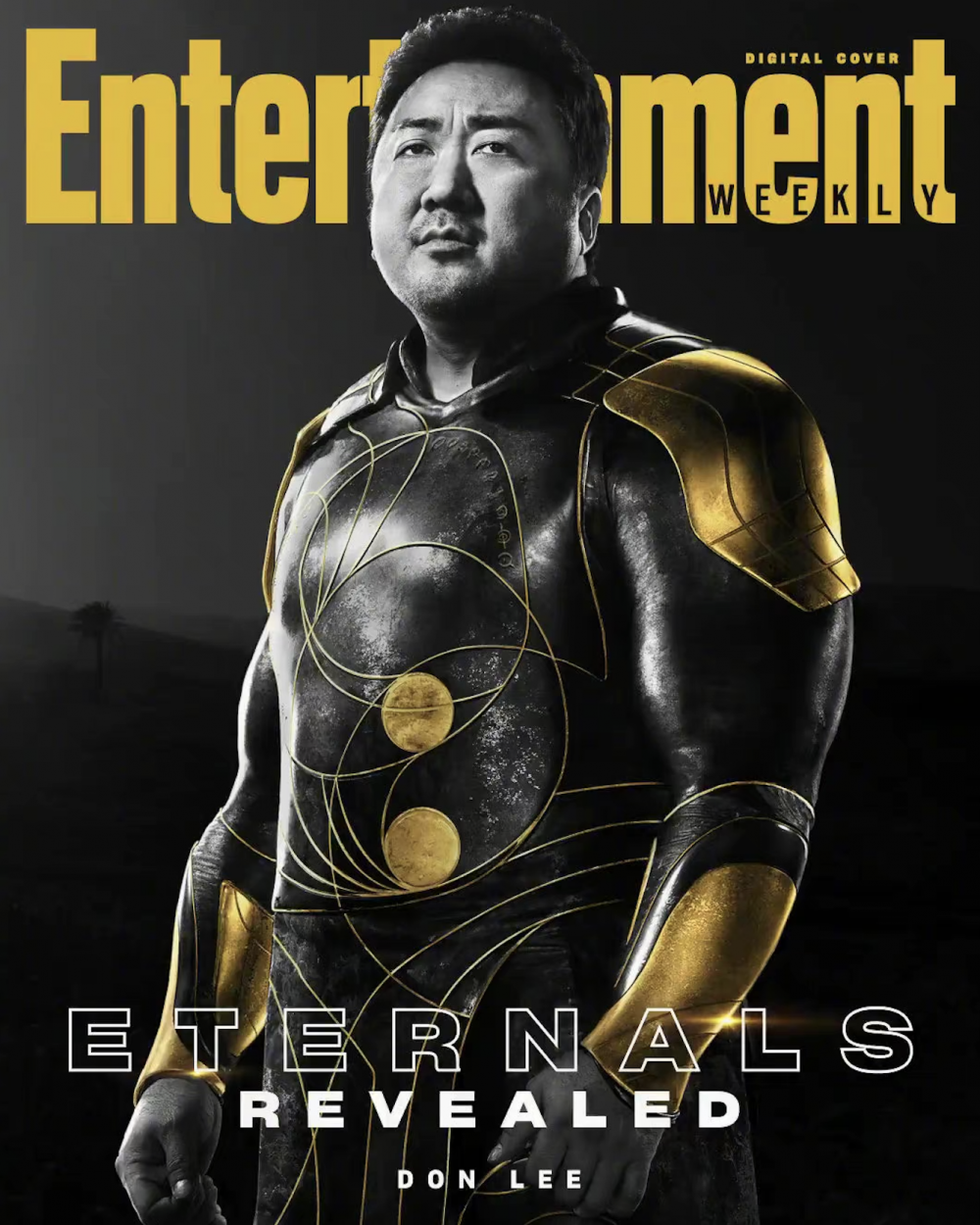 Entertainment Weekly unveils the digital cover poster of Ma Dong Suk (Don  Lee) for the upcoming MCU film 'Eternals' | allkpop
