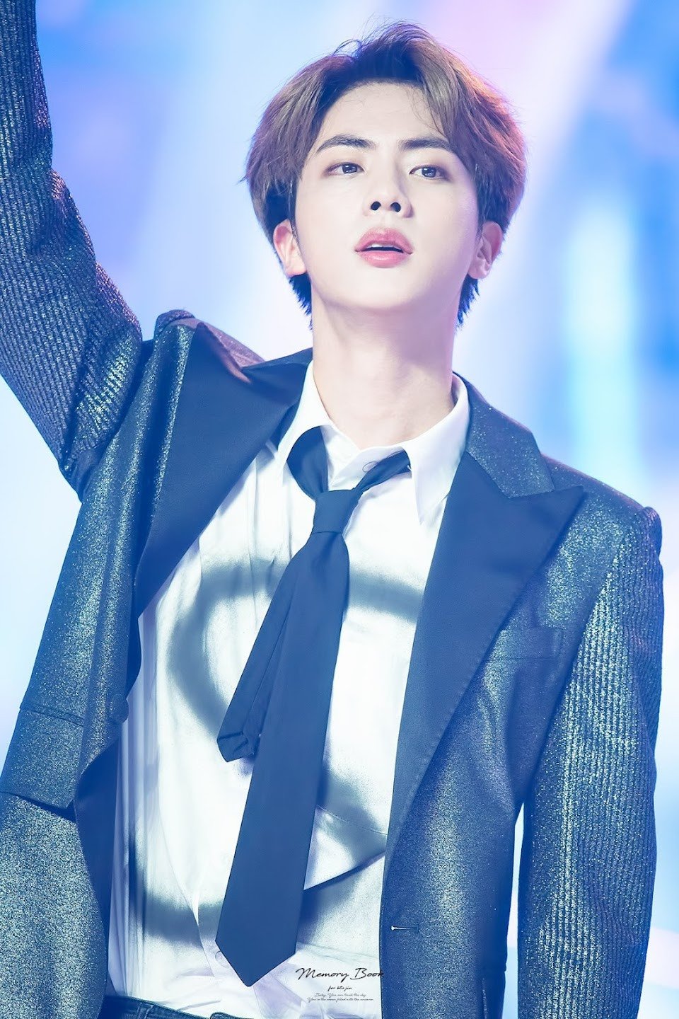 jin white shirt concert