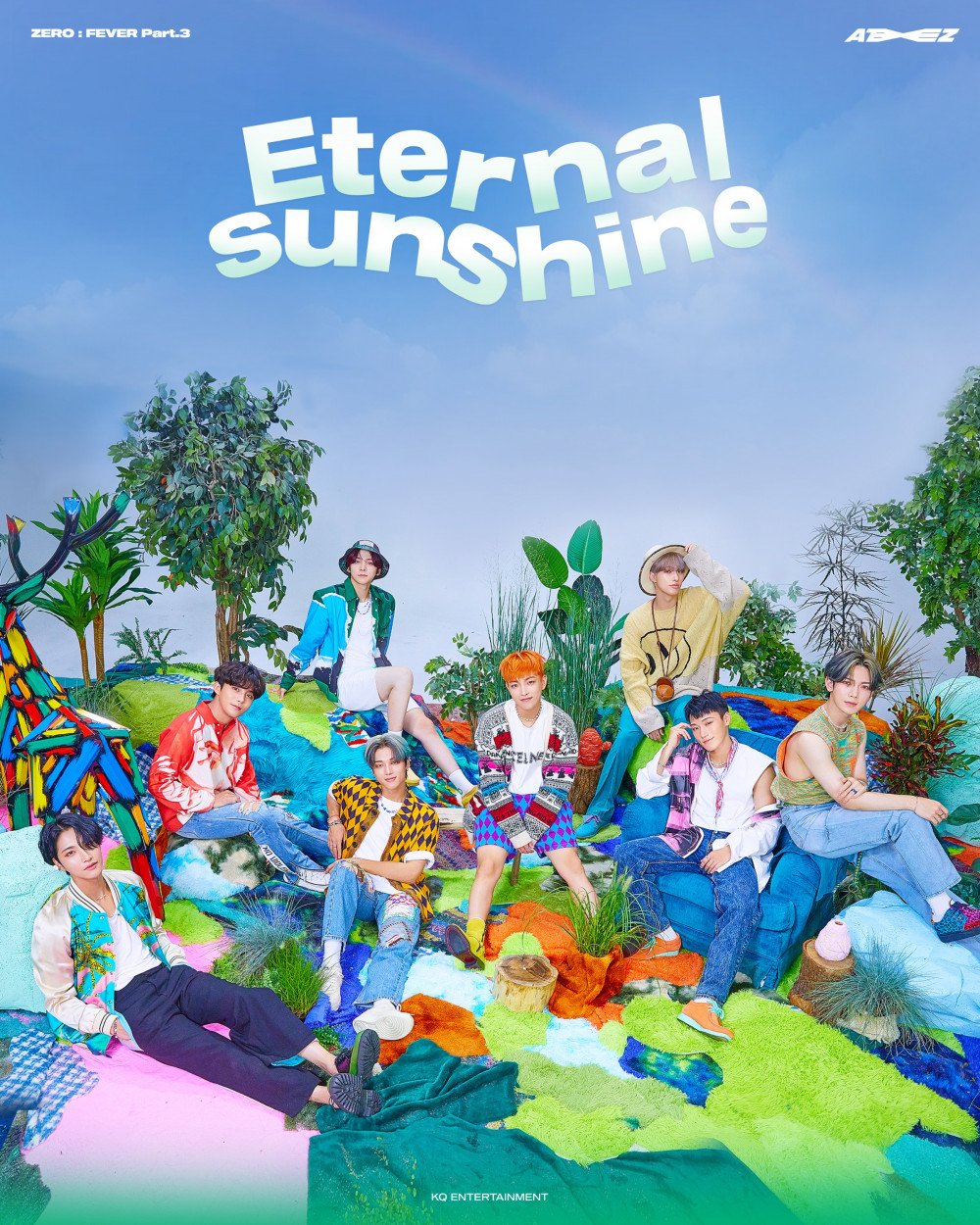 [Камбэк] ATEEZ альбом "ZERO: FEVER PT.3": музыкальный клип «Eternal Sunshine»
