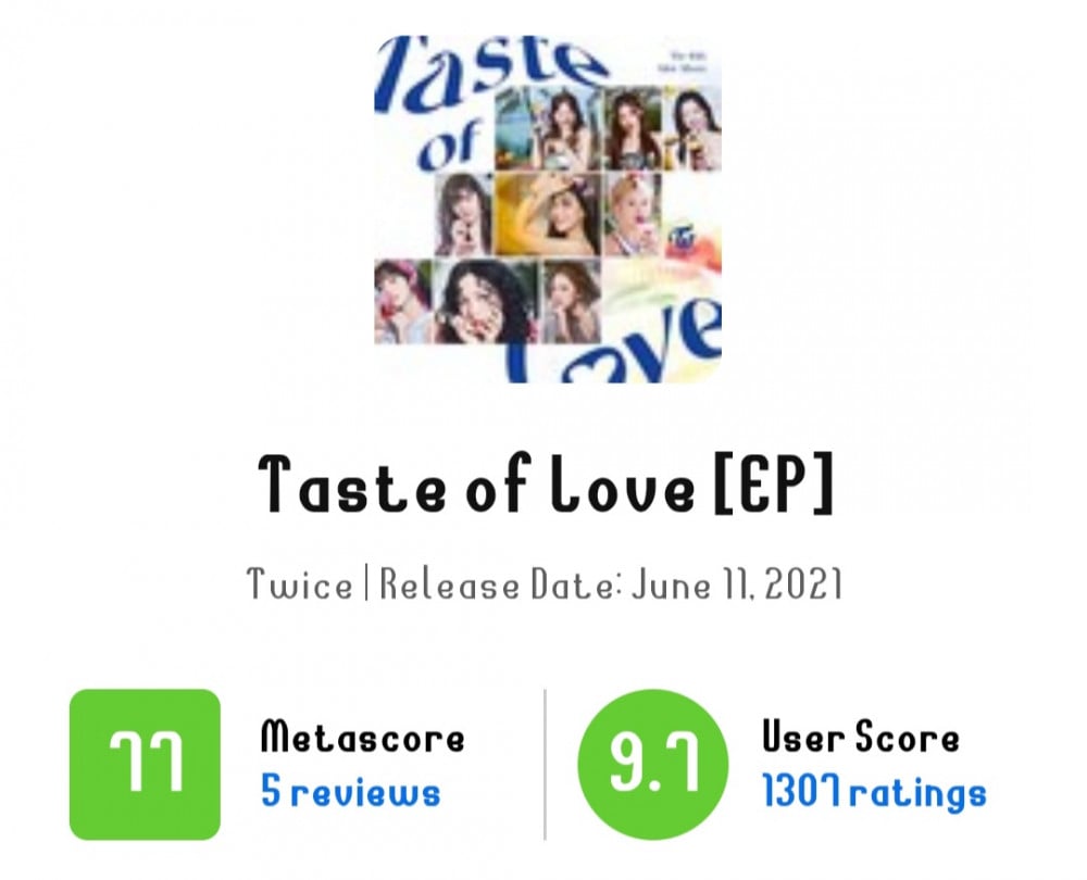 TWICE: Taste of Love Album Review