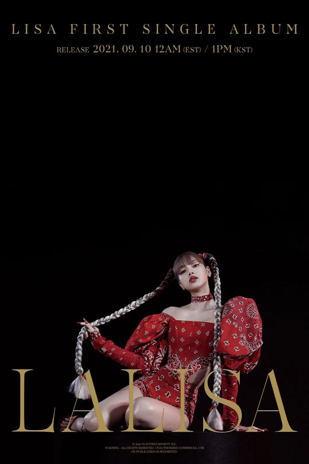 Blackpink S Lisa Drops Dramatic Track Poster For First Solo Single ...