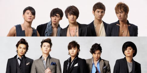 SS501, Super Junior, TVXQ