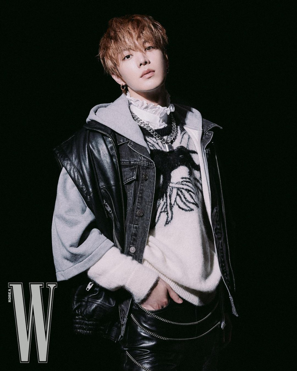 Девять "рыцарей" NCT 127 в фотосессии для W Korea