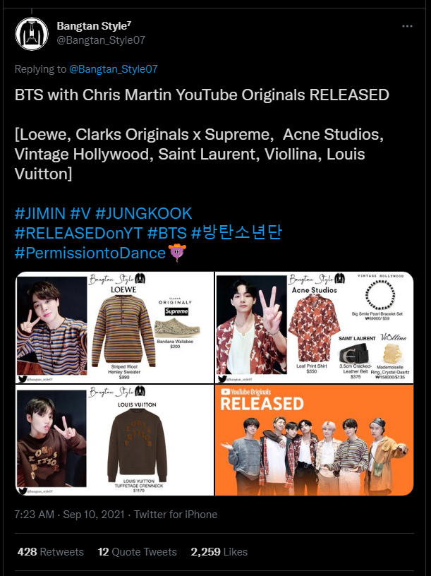 BTS's Jimin And J-Hope Rocked The Same Louis Vuitton Cardigan In