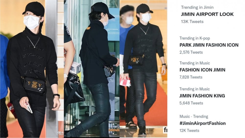 King of Brand Power' BTS Jimin Airport Fashion Gets Completely Sold Out