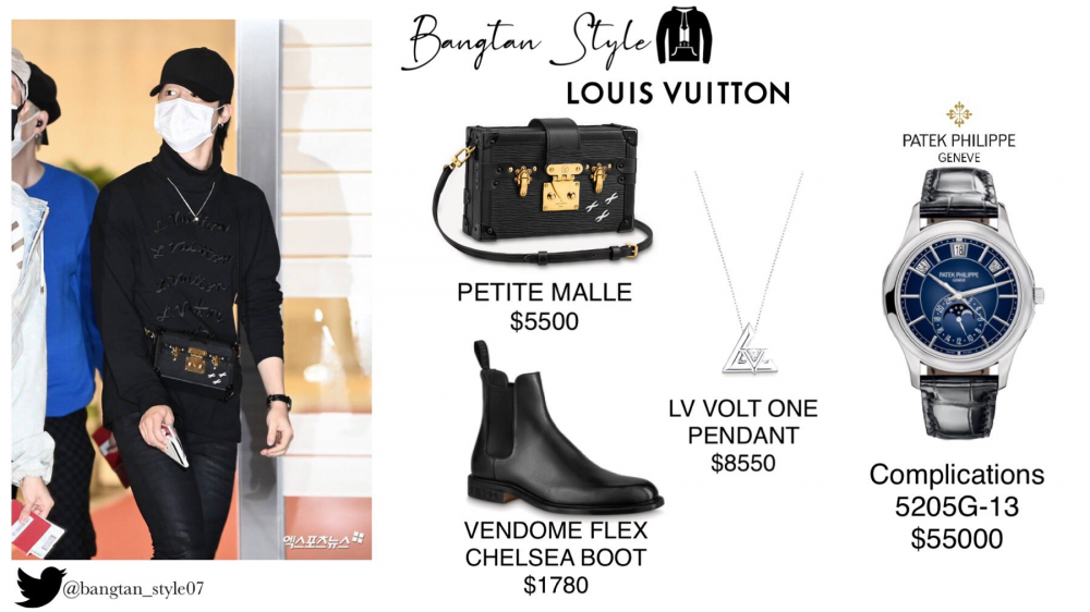 BTS Jimin Is the King of Brand Power, Louis Vuitton Outfit