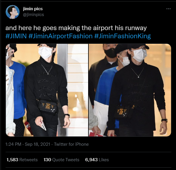 King of Brand Power' BTS Jimin Airport Fashion Gets Completely