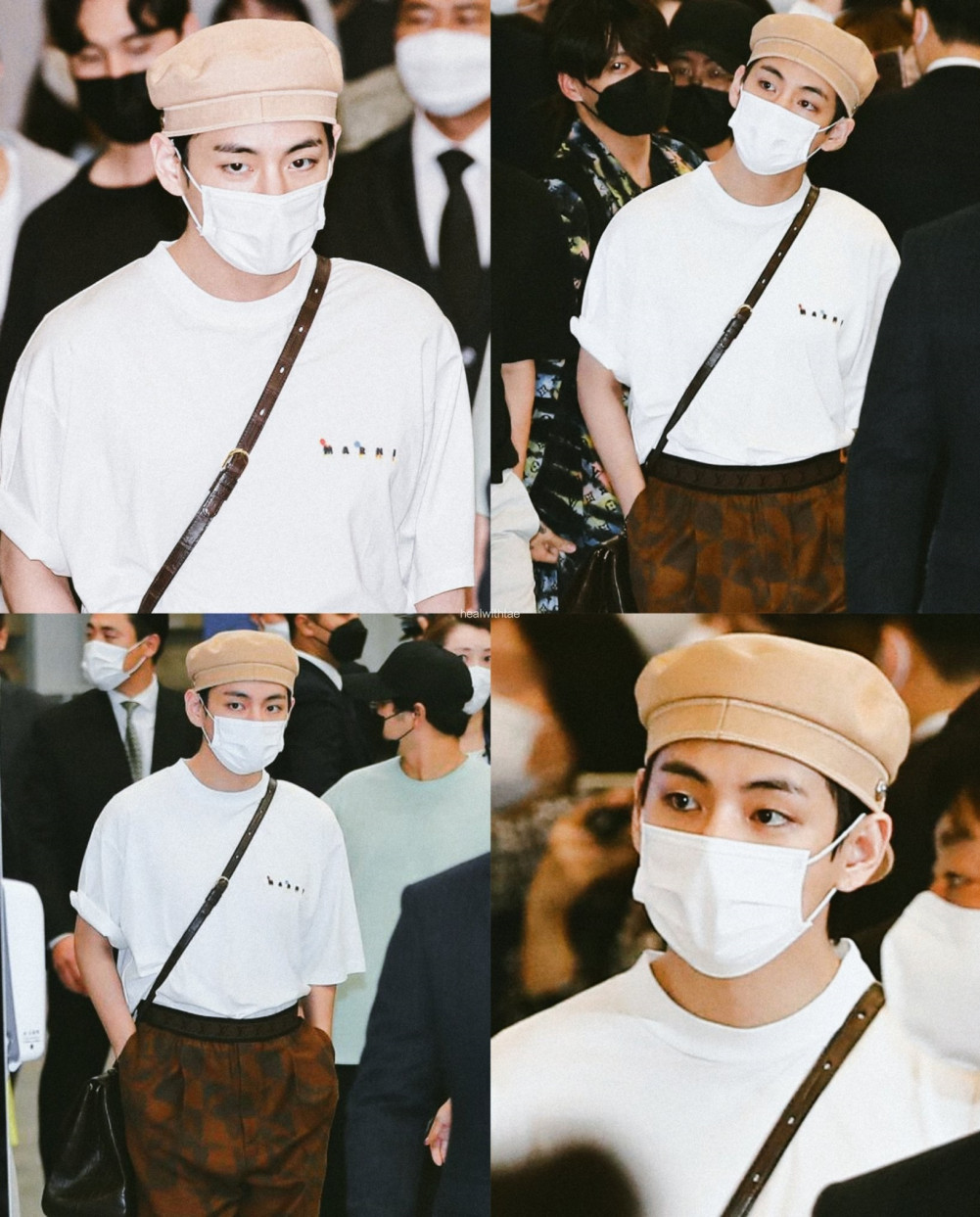 KIM TAEHYUNG INITIALS TOTE BAG – Little Bangtan