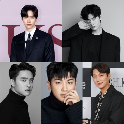Doh Kyung Soo (D.O.), Doojoon, Lee Jong Suk, Hyungsik, Junho