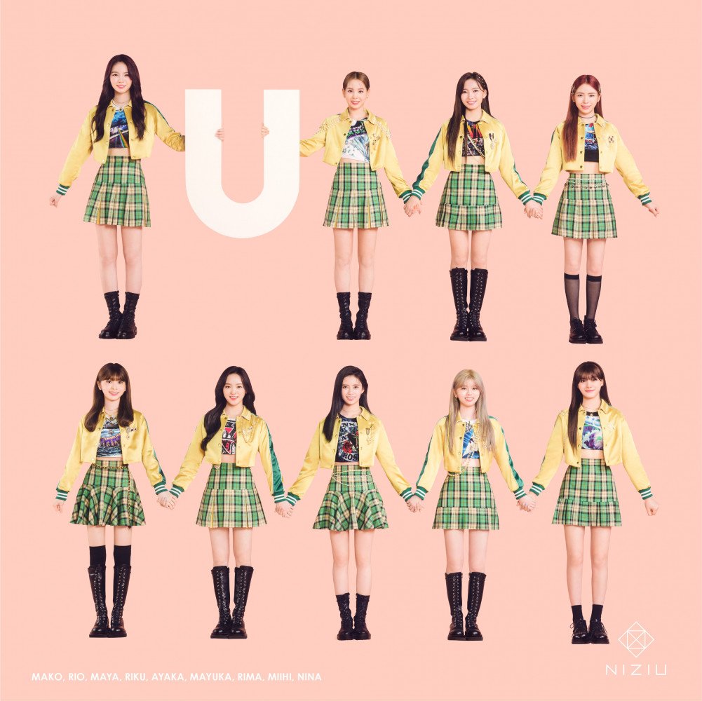 [Камбэк] NiziU альбом «U»: обложки альбомов