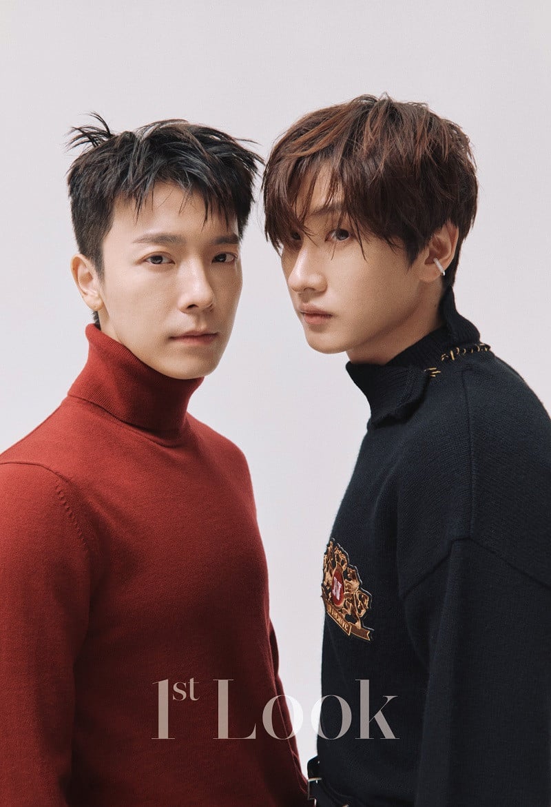 Super Junior D&E навевают осеннее настроение на обложке 1st Look