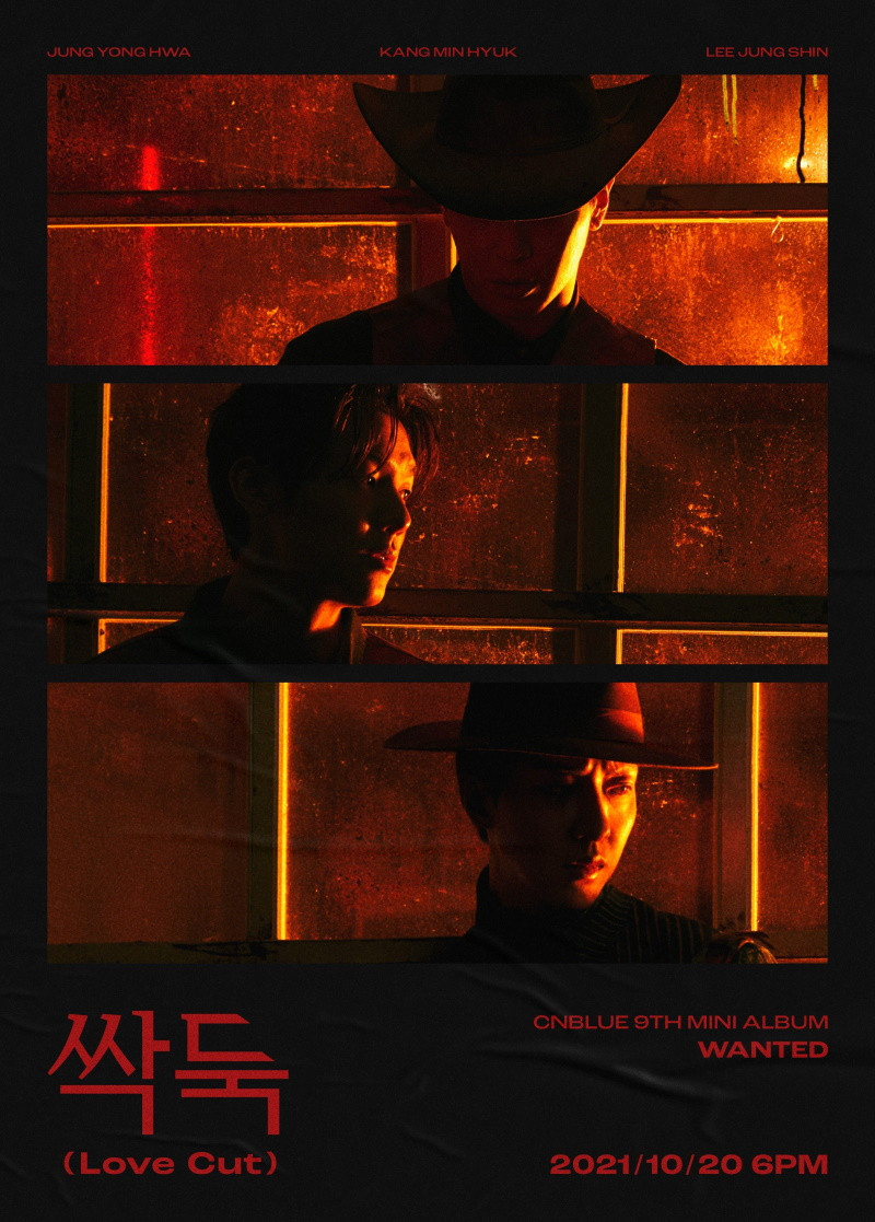 [Камбэк] CNBLUE альбом «Wanted»: музыкальный клип "Love Cut"