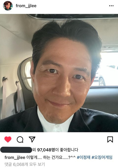 Актёры популярной дорамы Ли Чон Джэ и Пак Хе Су источают энергию "дядюшек" в своих Instagram-аккаунтах