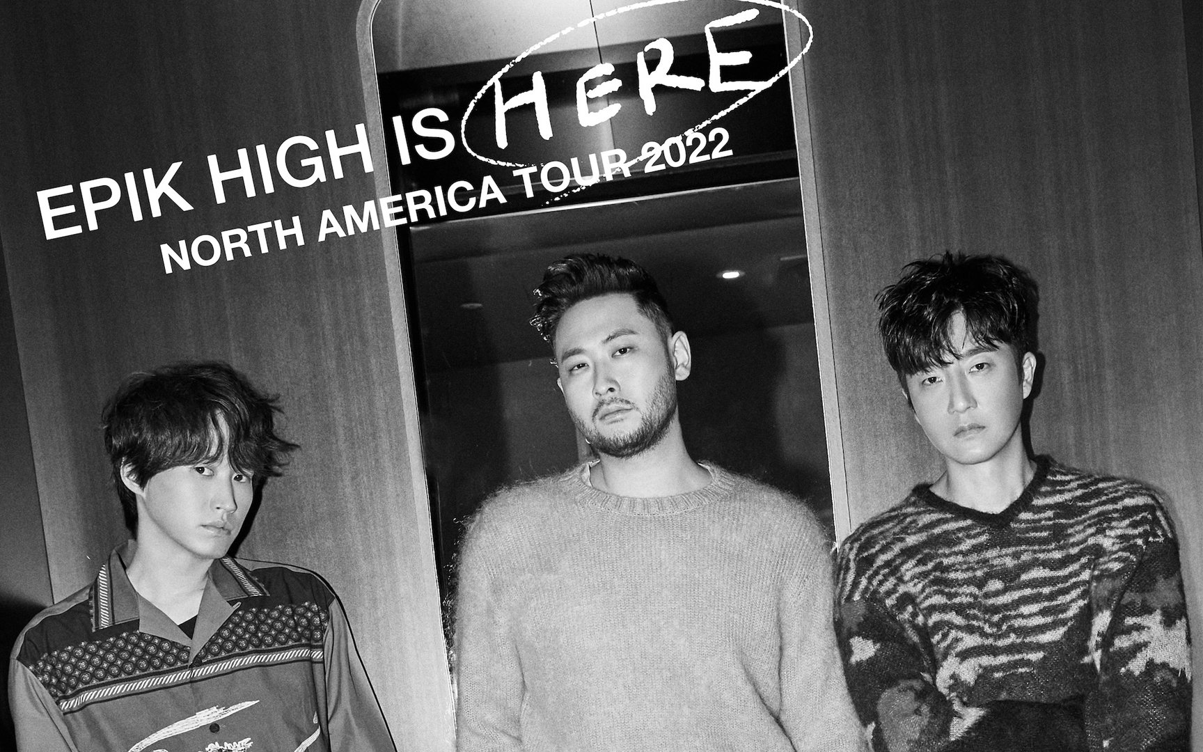 Epik High further raises excitement as they announce the cities and dates for their 2022 North