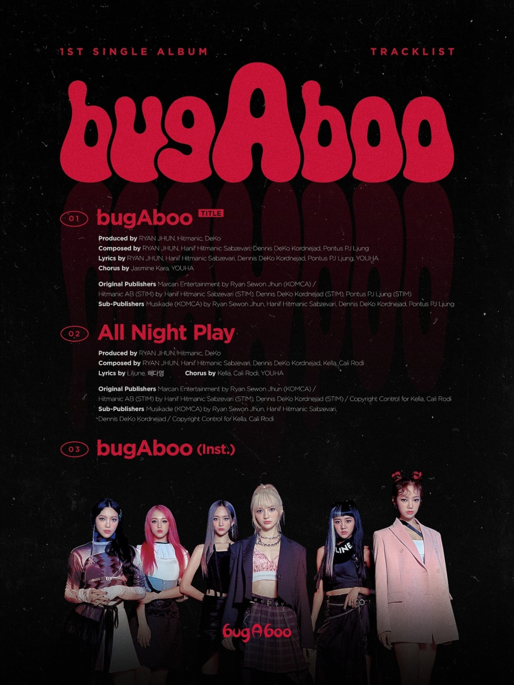 [Дебют] Женская группа bugAboo сингл-альбом "bugAboo": музыкальный клип