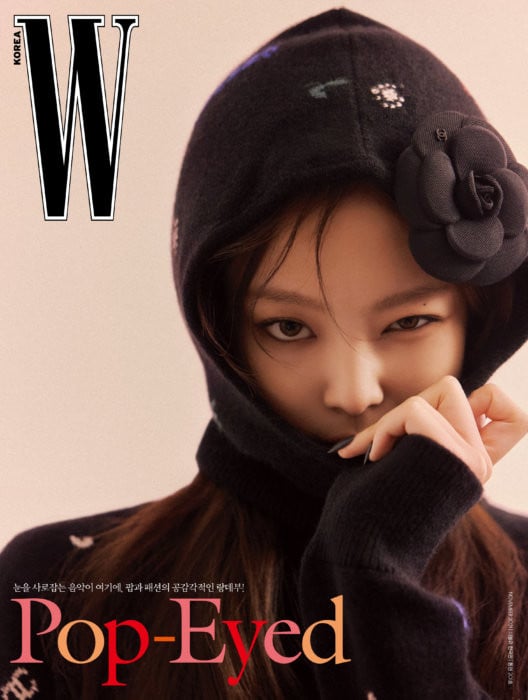 Дженни из BLACKPINK на обложке журнала W Korea