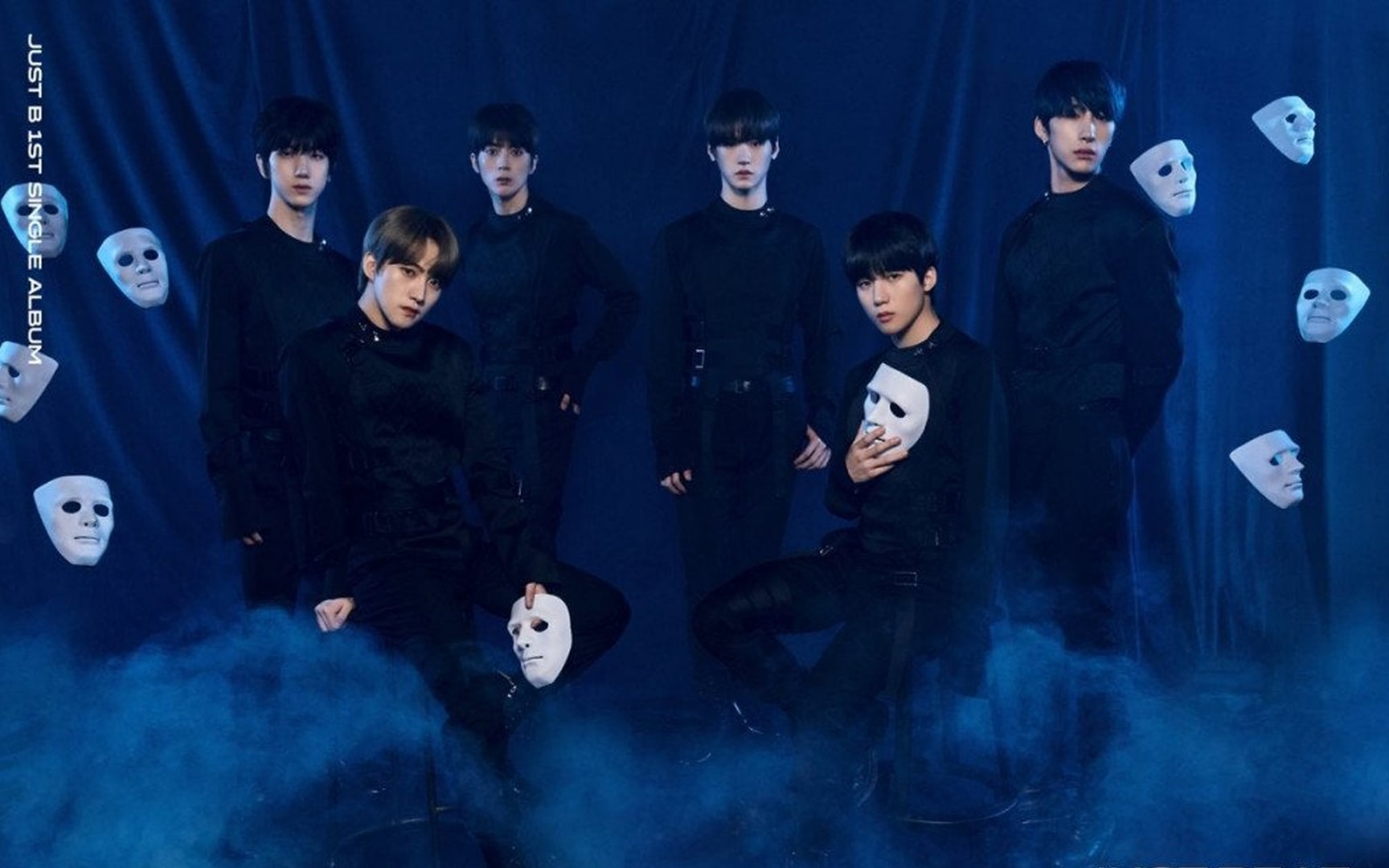 Rookie boy group JUST B releases the track list for their first single