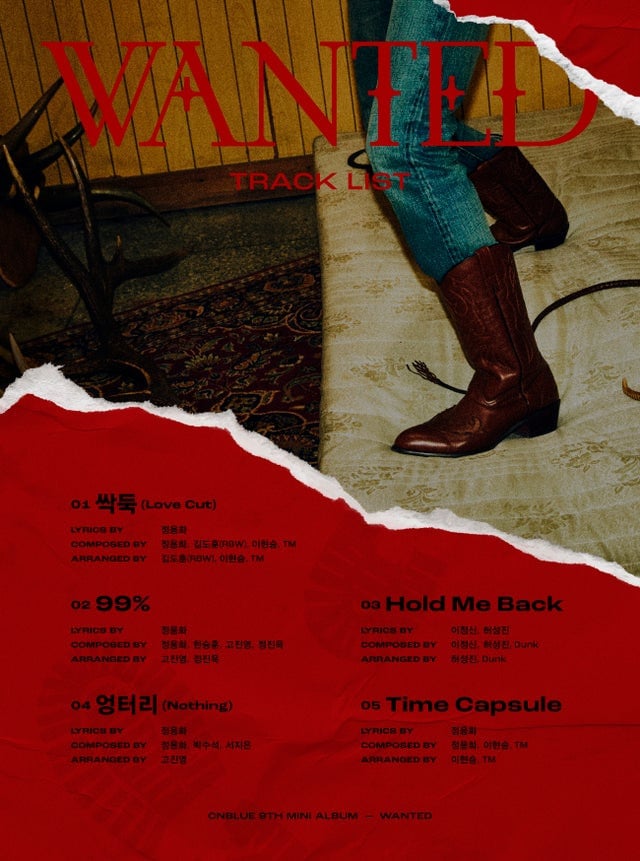 [Камбэк] CNBLUE альбом «Wanted»: музыкальный клип "Love Cut"