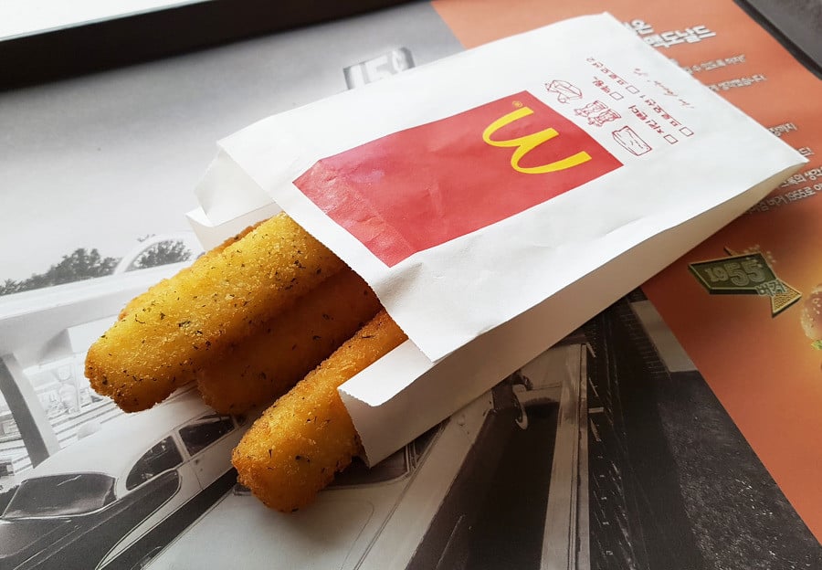 Блюда, которые можно найти только в корейском McDonald's