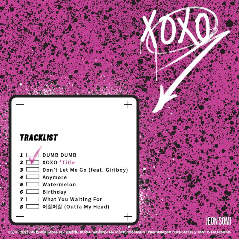 [Камбэк] Чон Соми альбом «XOXO»: музыкальный клип