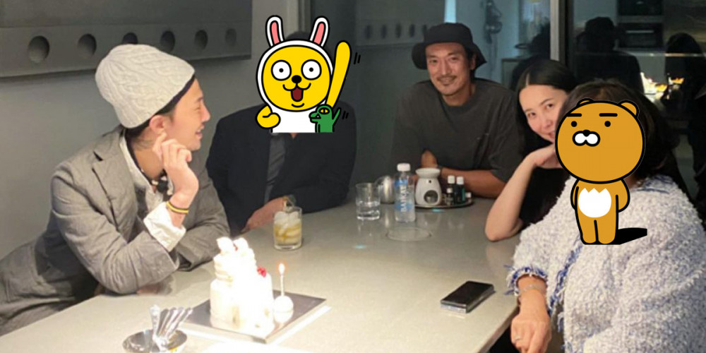 G-Dragon отметил день рождения своей матери в кругу семьи