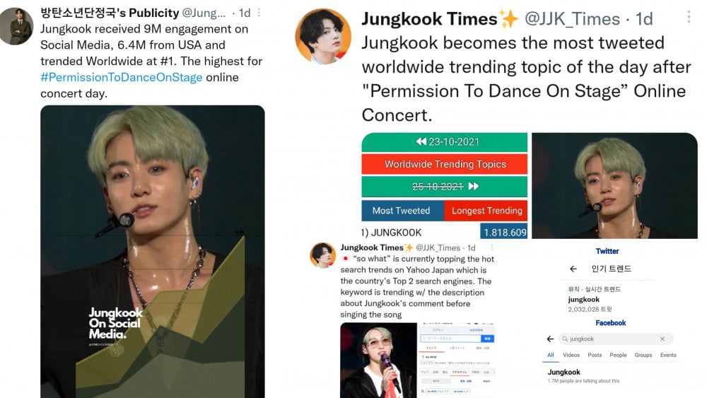 K-Netizens Can't Get Over BTS Jungkook's Visuals At The PERMISSION TO  DANCE ON STAGE-LAS VEGAS Concert - Koreaboo