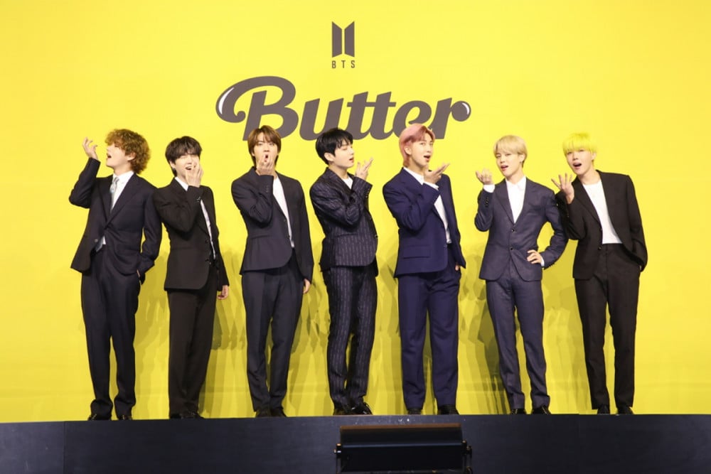 Песня "Butter" BTS представлена на рассмотрение 64-й церемонии вручения премии Грэмми 2022