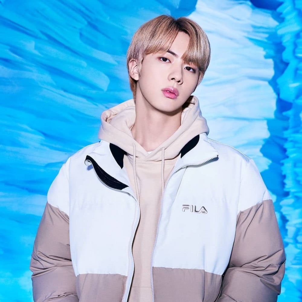 Sold out king: BTS Jin the first to sell out his jacket in the FILA Winter  Collection