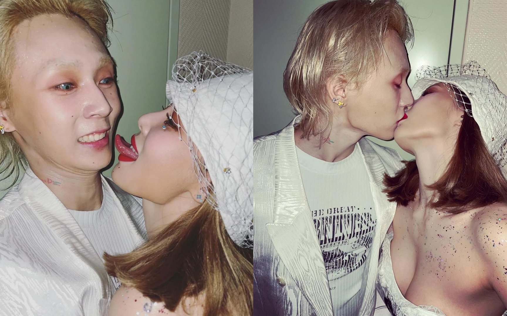 HyunA and Dawn continue to openly share their cute love and affection ...