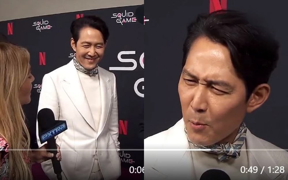 Lee Jung Jae's response to a cringeworthy question from an overseas  reporter gains attention | allkpop