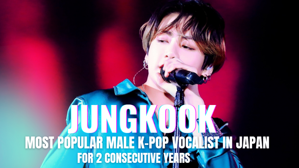Чонгук из BTS был признан лучшим вокалистом K-Pop в Японии два года подряд
