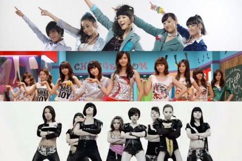 Apink, BLACKPINK, BB GIRLS (Brave Girls), Brown Eyed Girls, Crayon Pop, EXID, GFriend (Girlfriend), Girls