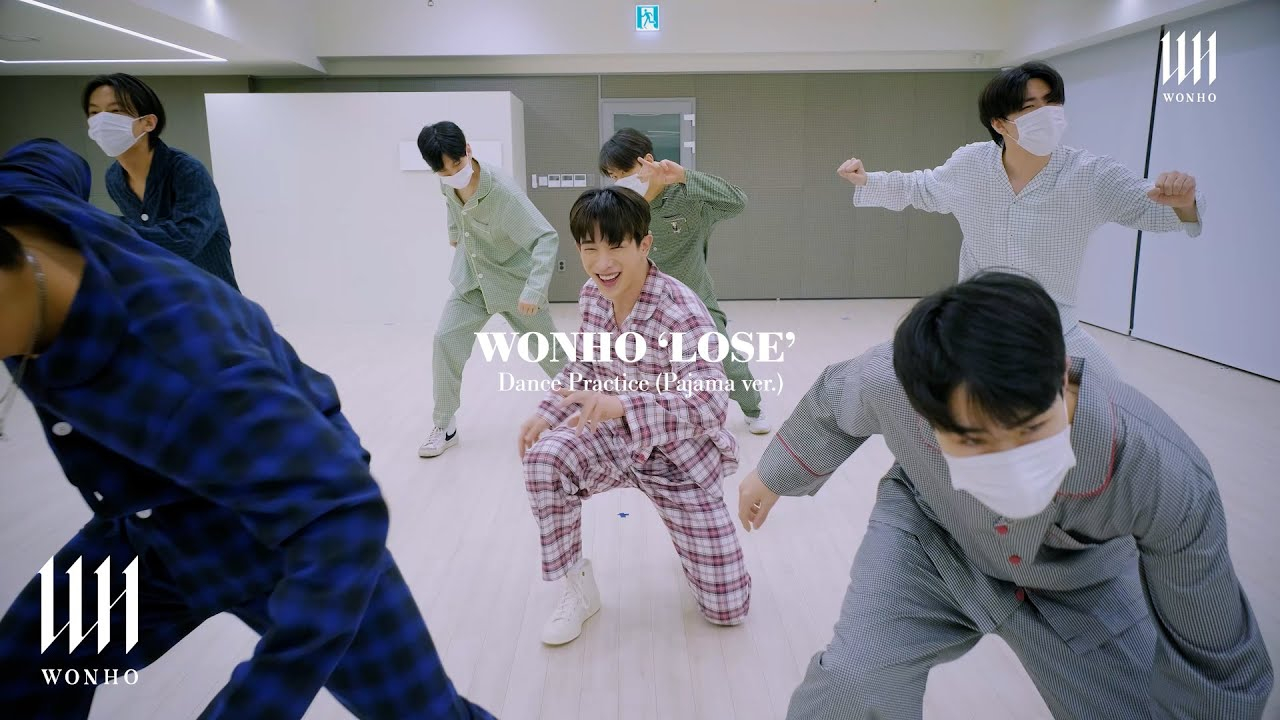 Wonho drops pajama version of &#39;Lose&#39; dance practice video | allkpop