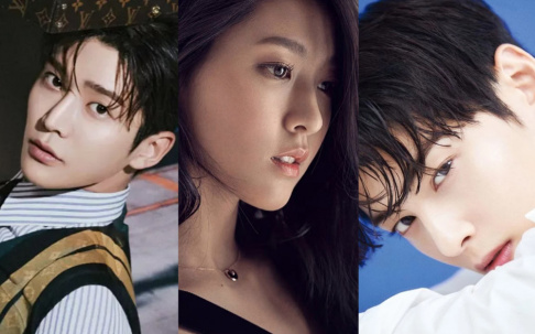 Seolhyun, ASTRO, Cha Eun Woo, SF9, Rowoon