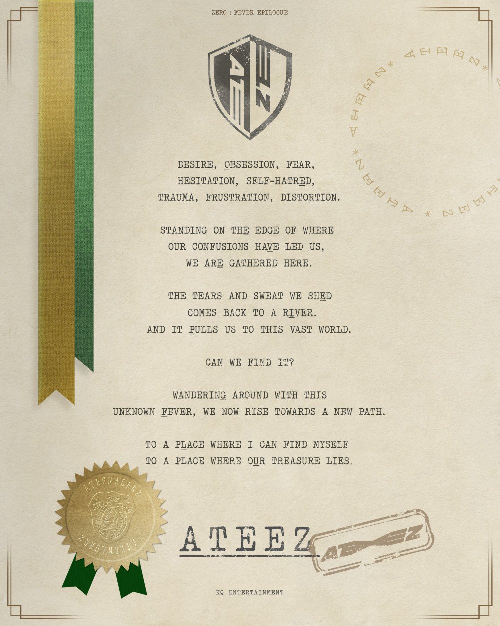 [Камбэк] ATEEZ альбом «ZERO: FEVER EPILOGUE»: музыкальный клип "The Real"