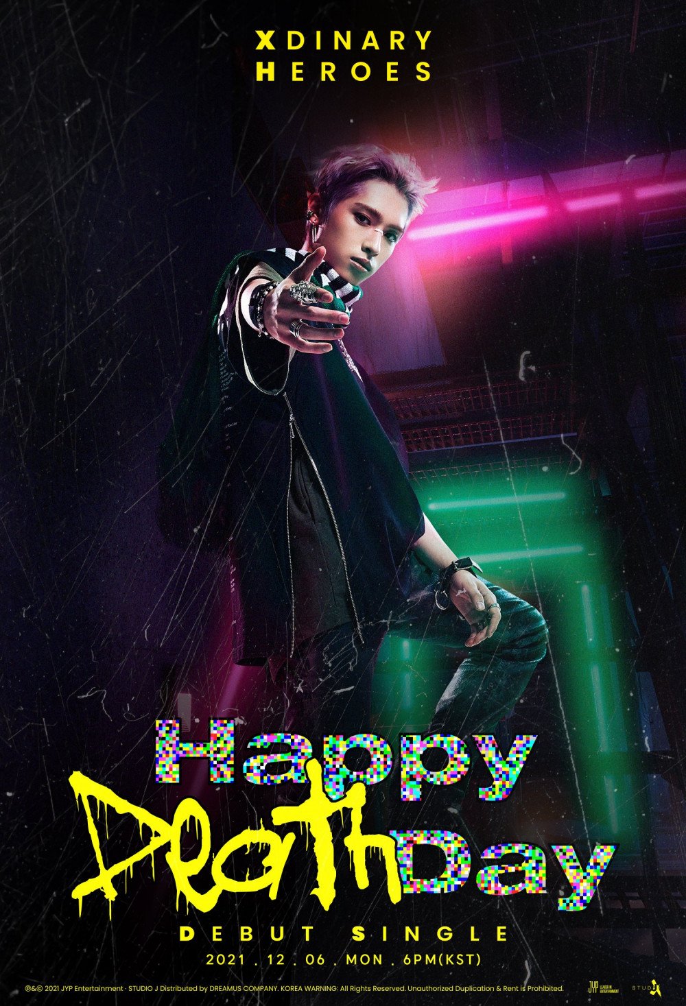 [Дебют] Xdinary Heroes сингл "Happy Death Day": музыкальный клип (перфоманс-версия)