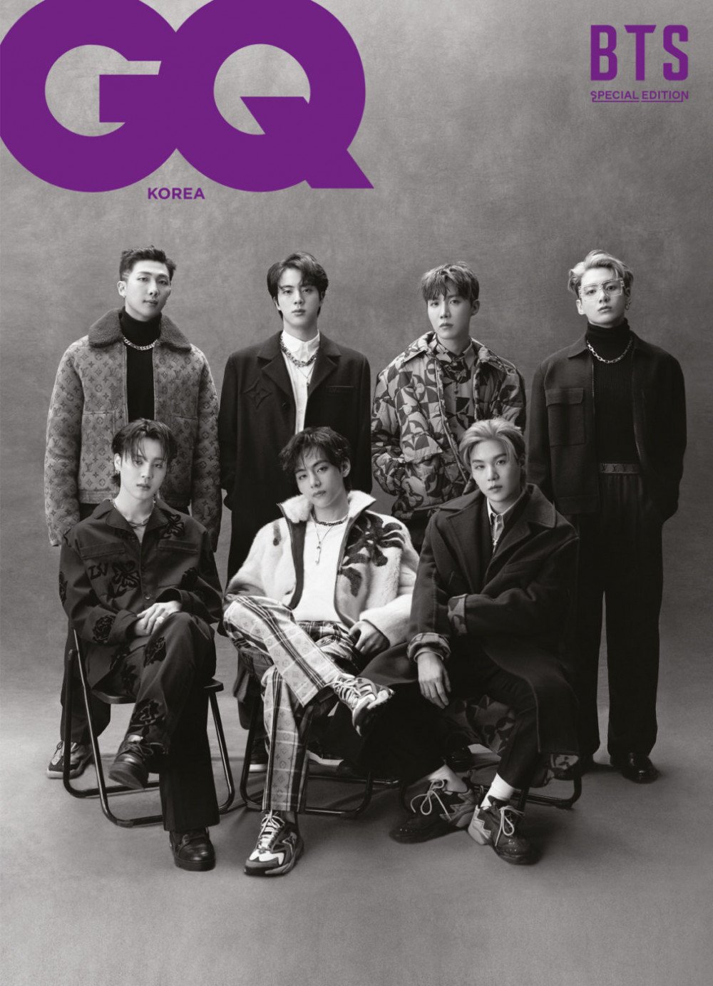 BTS на обложках GQ Korea и Vogue Korea