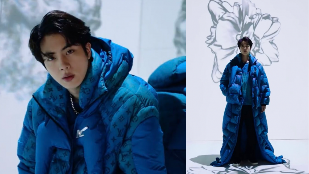 BTS's Jin Proves He Can Make Anything Look Good By Rocking One Of Louis  Vuitton's Most Unusual Designs - Koreaboo