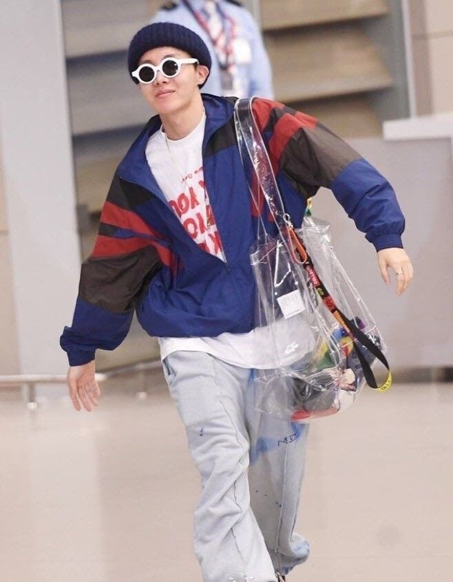 BTS J-Hope Looking Super Fly In His Recent Airport Outfit